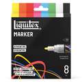 Liquitex® | MARKER — 8-sets, 8 kleuren — Essential, set, 2 mm