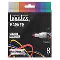 Liquitex® | MARKER — 8-sets, 8 kleuren — Metallic, set, 2 mm