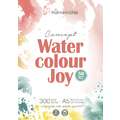 Hahnemühle | Concept Watercolour Joy pads —  300 gsm, A5, 14,8 cm x 21 cm, blok (eenzijdig gelijmd), 300 g/m²