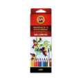 KOH-I-NOOR | MONDELUZ 3720 aquarelpotlood — sets, 18 kleuren — assorti