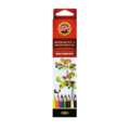 KOH-I-NOOR | MONDELUZ 3720 aquarelpotlood — sets, 6 kleuren — basic