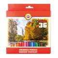 KOH-I-NOOR | OMEGA JUMBO 3380 kleurpotlood — sets, 36 kleuren — alle kleuren, set