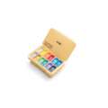 MIYA® | HIMI GOAUCHE ○ TWIN CUP — boxes, 12 kleuren — Yellow edition (metallic), set, Yellow edition (metallic), 1. Box met 12 kleuren