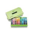 Set de gouache Himi Twin Cup, 72 couleurs, Apple Green Edition, 72 couleurs