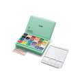 MIYA® | HIMI GOAUCHE ○ JELLY CUP — boxes, 24 kleuren — Green edition, set, Green edition, 2. Boxes met 24 kleuren