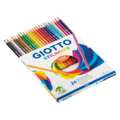 Coffret de crayons de couleur Stilnovo Giotto, 24 crayons