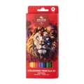 KOH-I-NOOR | LION Red school-kleurpotlood — sets, 24 kleuren — assorti, set