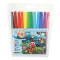 KOH-I-NOOR | EULE 7101 school-viltstift — sets, 12 kleuren — assorti, set