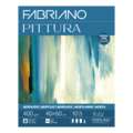 Papier pour acrylique Pittura de Fabriano, 40 cm x 50 cm, Rugueux, 400 g/m²