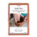 Argile souple Soft-Ton Glorex, 1 kg, Terre cuite