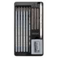 Coffret en métal Gioconda Art Koh-I-Noor, Set de 11 pièces, Set