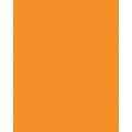 Papier de couleur Folia, 50 x 70 cm - 300 g/m², Ocre