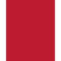Papier de couleur Folia, 50 x 70 cm - 300 g/m², Rouge brique