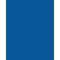 Papier de couleur Folia, 50 x 70 cm - 300 g/m², Bleu royal