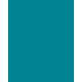 Papier de couleur Folia, 50 x 70 cm - 300 g/m², Turquoise