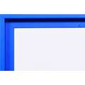 Caisse américaine Profil 96 Effect, Bleu fluo, 50 x 70 cm