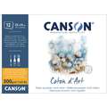 Papier aquarelle Coton d'Art Canson, 23 cm x 31 cm, Fin, 300 g/m²