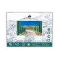 Papier Firenze Magnani, 31 x 41 cm - Bloc de 15 feuilles, Collé 1 côté, 400 g/m²