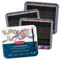 Coffrets de crayons de couleur Chromaqua Derwent, 72 crayons
