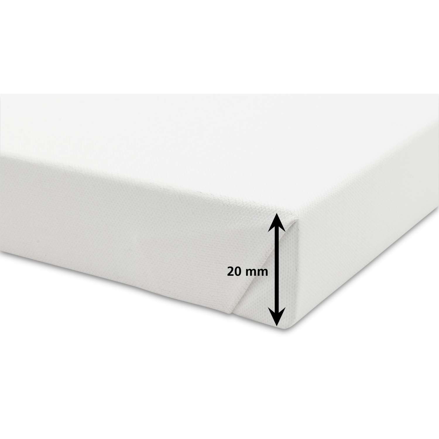 Toiles De Peinture Artina 60x60 Cm - Lot De 5 Châssis Coton 280g/m² Pour Artistes
