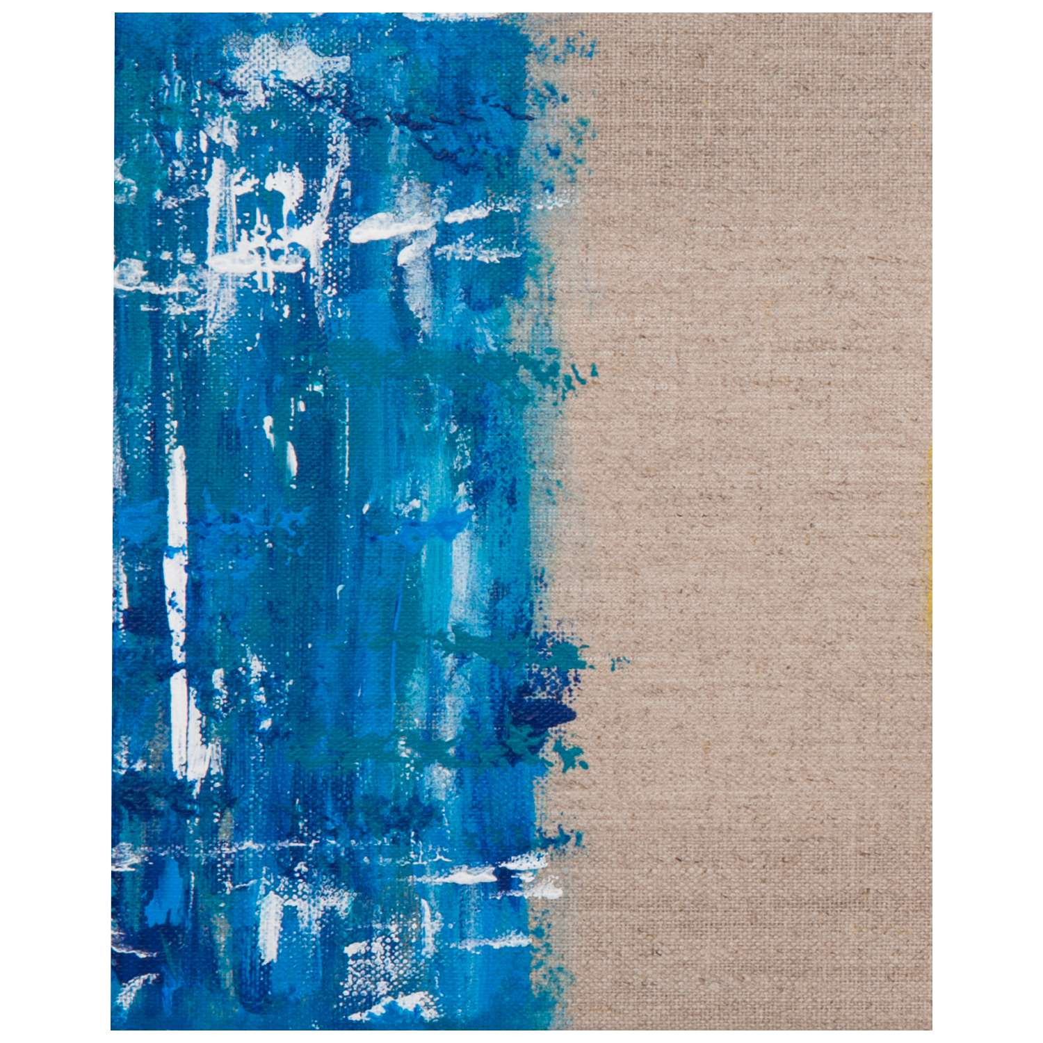 Châssis Toile 100% Lin 30x40cm Honsell - Pour Peinture à L'Huile Et Acrylique - Structure Fermée