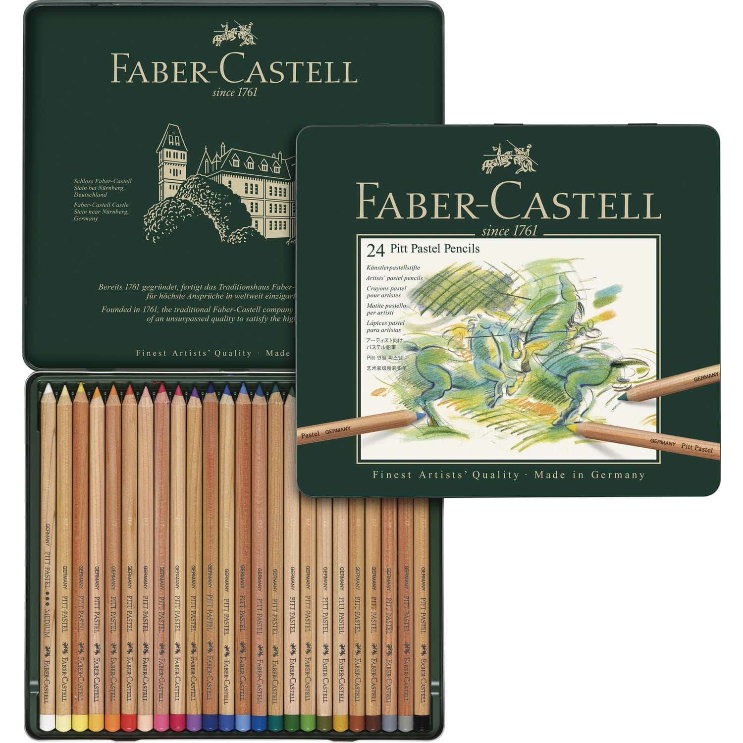 Coffret de crayons pastels Faber Castell Pitt