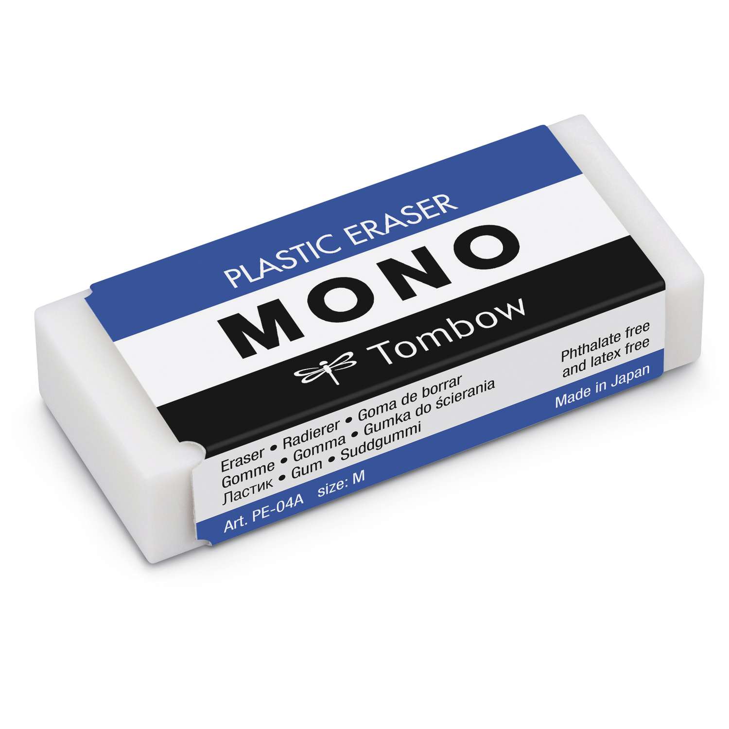 Gomme Tombow Mono Smart - Lot économique 3+1 Offerte - 5,5 Mm De Large - Pour Effaçage Précis - 11