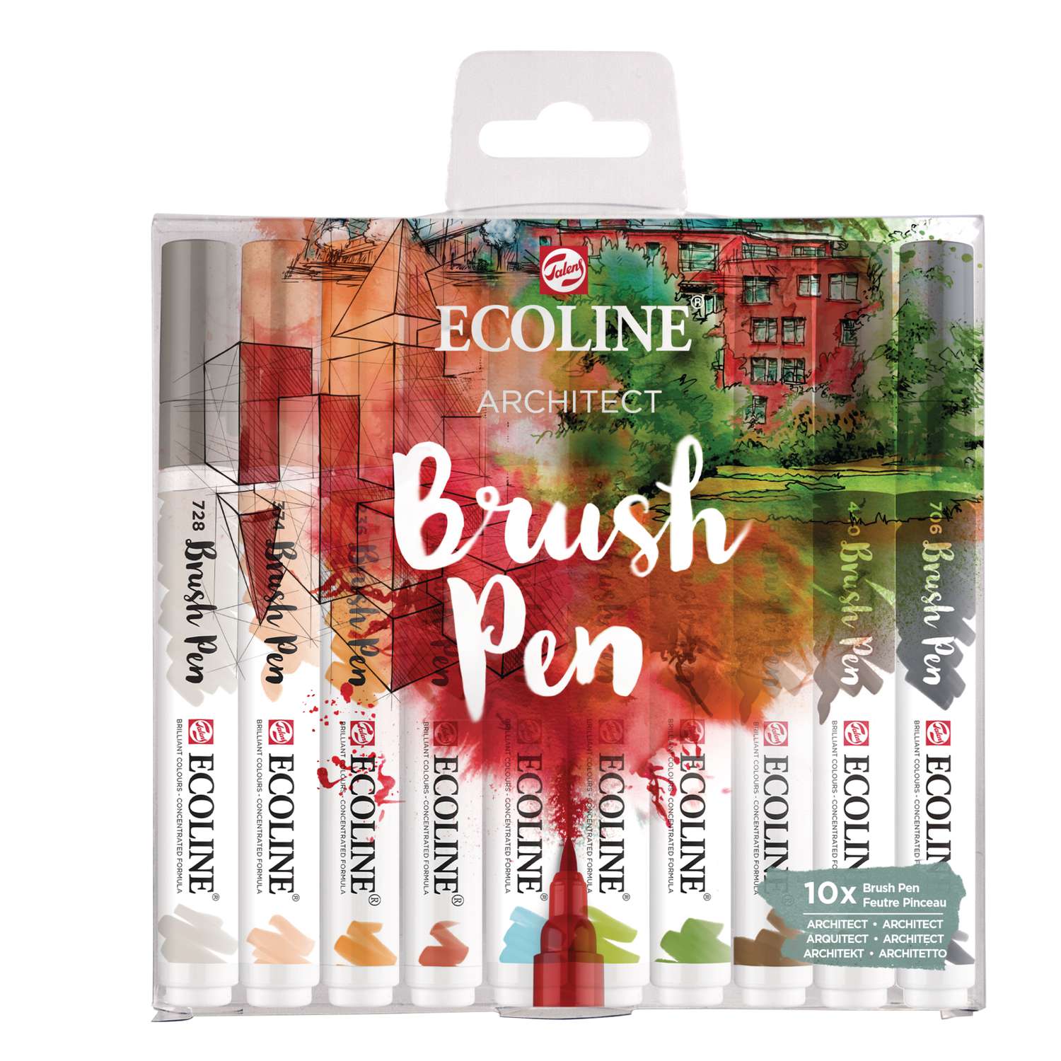 reactie Bounty Schotel Talens | ECOLINE® Brush Pen Marker — 10-sets | Gerstaecker - De grootste  online winkel voor kunstenaarsbenodigdheden!