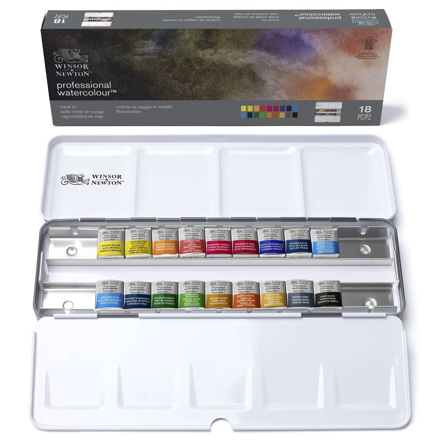 Coffret aquarelle Professional Water Colour™ Winsor et Newton  Le Géant  des Beaux-Arts - No 1 de la vente en ligne de matériels pour Artistes
