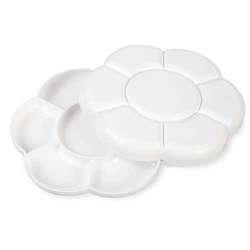 Palette en plastique forme fleur