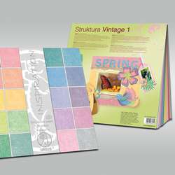 Ursus Struktura Vintage 1 & 2 scrapbook papier