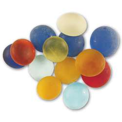 Galets de mosaïque en verre