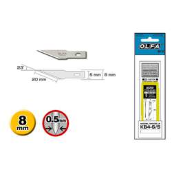 Lames de rechange pour cutter scalpel Olfa AK-4