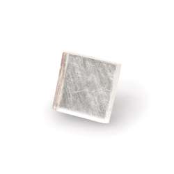 Mozaiekstenen witgoud glas