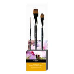 Set de 3 pinceaux Fábio Cembranelli de Escoda