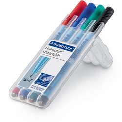 STAEDTLER® | Lumocolor corrigeerbaar 305 Foliestift-Set
