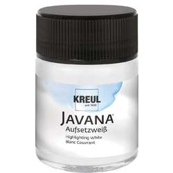Peinture sur soie blanc opaque Javana