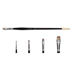 Pinceau Kevrin+ pointe plate extra-courte, série 8770 Raphael 