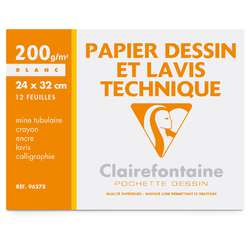 Clairefontaine | DESSIN & LAVIS tekenpapier — blokken