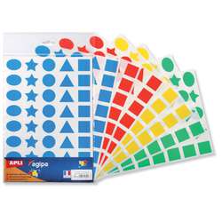 APLI® | Stickers assortiment, geometrische vormen