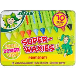 Set de crayons de cire Superwaxies Classic de Jolly
