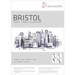 Bloc de papier Bristol Hahnemühle