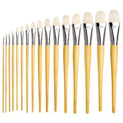 Pinceaux langue de chat série 7400 da Vinci Maestro, manches longs