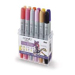 Set de 12 marqueurs Ciao Manga Copic