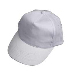 Casquette de baseball blanche pour enfant à décorer