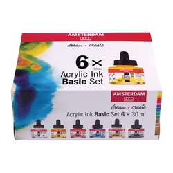 Coffret Standard encre acrylique  Amsterdam Royal Talens