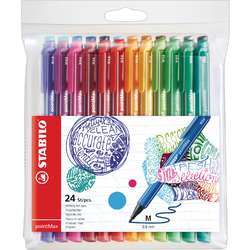 Set de feutres à pointe nylon pointMax Stabilo 