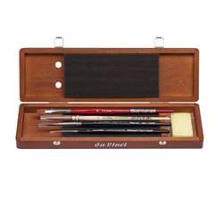 Coffret de 4 pinceaux aquarelle 5280 da Vinci