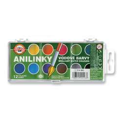KOH-I-NOOR | BRILLIANT 4503 school-aquarelverf — 12-set