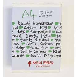 KHADI PAPERS | Aquarelpapier ○ handgeschept — losse vellen & pakken